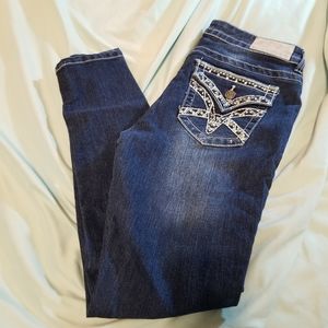 VGS Roll Up Skinny Jeans